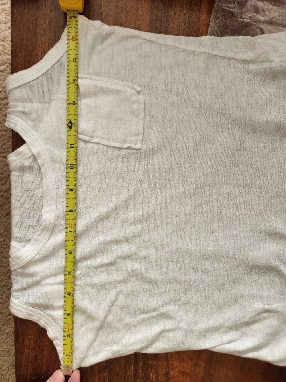 White Tank Top Racerback - Picture 10 of 11